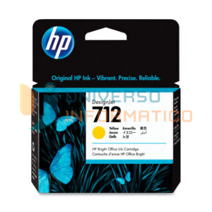TINTA HP 3ED69A (712A) 29ML YELLOW