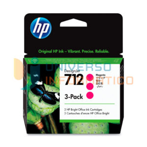 TINTA HP 3ED78A (712A) 3 PACK 29ML MAGENTA