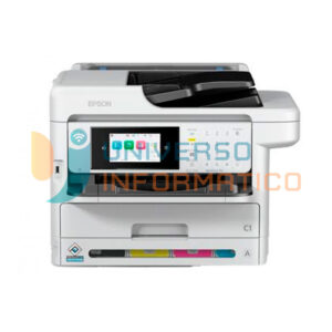 IMPRESORA WORKFORCE PRO WF-C5891 COLOR MULTIFUNCTION PRINTER, WIRELESS, PRINT, COPY, SCAN, FAX, ETHERNET, 8,300 PAGES, 1,830-SHEET PAPER HANDLING CAPACITY (WITH THREE OPTIONAL TRAYS), COMPATIBLE WITH EPSON SOLU