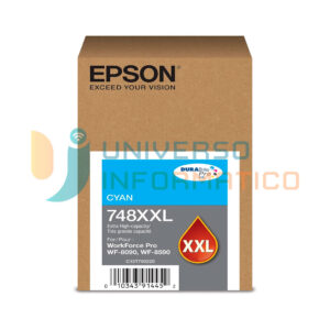 TINTA EPSON T748XXL220 P/WF-6090/6590 CYAN